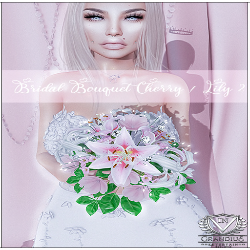 Second Life Marketplace - Bridal Bouquet Cherry / Lily 2